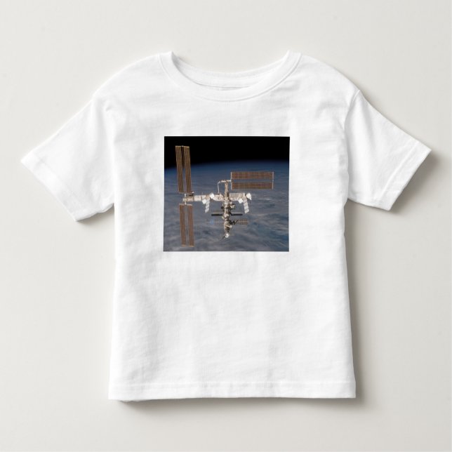 Camiseta Infantil Estação Espacial Internacional 16 (Frente)