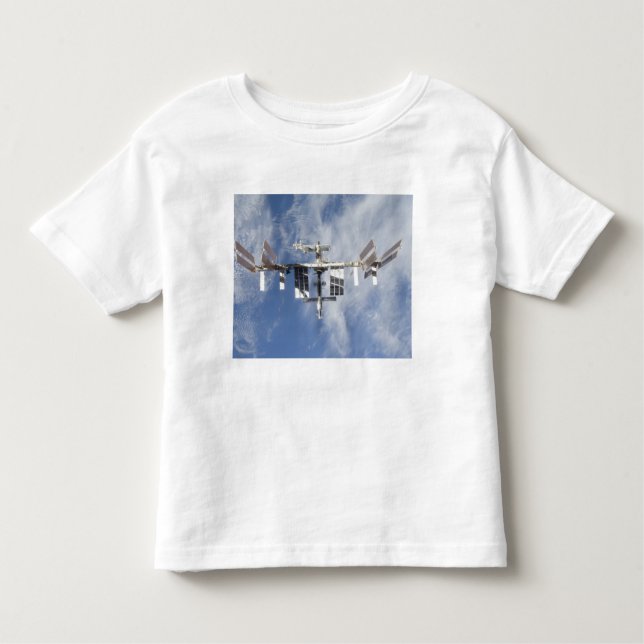 Camiseta Infantil Estação Espacial Internacional 4 (Frente)