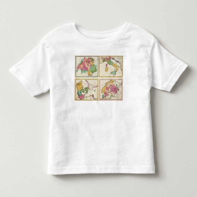 Camiseta Infantil Estados Bálticos (Frente)