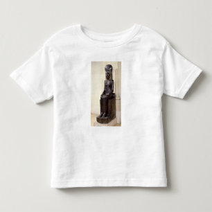 Camiseta Infantil Estátua da deusa leão-dirigida Sekhmet