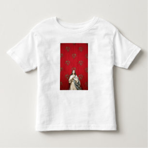 Camiseta Infantil Estátua em uma igreja de Spaccanapoli, Nápoles do