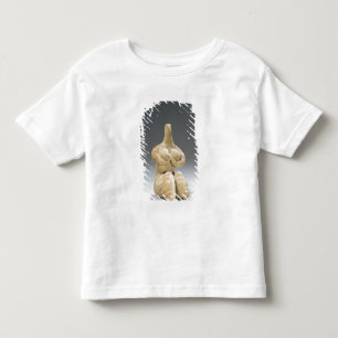 Camiseta Infantil Estatueta fêmea no estilo de Halaf, c.4500 BC (te