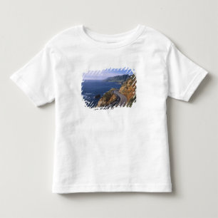 Camiseta Infantil Estrada 1 ao longo da costa da Califórnia perto