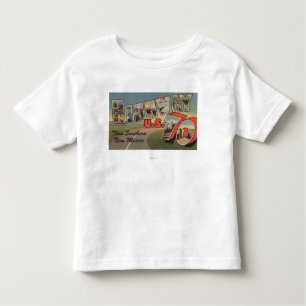 Camiseta Infantil Estrada 70 de New mexico - E.U. - grande letra