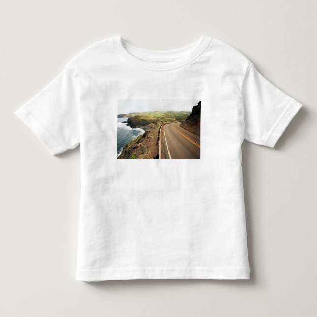 Camiseta Infantil Estrada litoral (Frente)