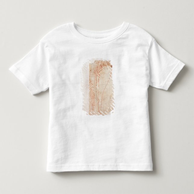 Camiseta Infantil Estudo dos pés do cristo pregados à cruz (Frente)