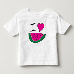 Camiseta Infantil Eu Adoro Melancia