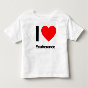 Camiseta Infantil eu amo a exuberância