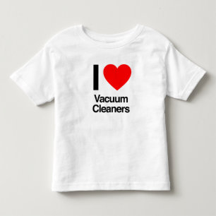 Camiseta Infantil eu amo aspiradores de p30