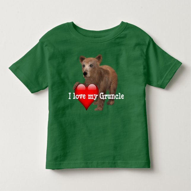 Camiseta Infantil "Eu amo meu Gruncle! " (Frente)