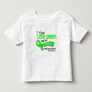 Camiseta Infantil Eu visto a distrofia muscular das mamães do verde