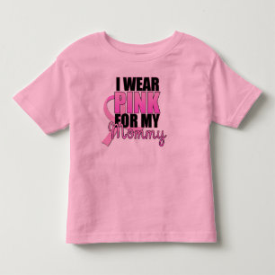 Camiseta Infantil Eu visto o rosa para minha criança das mamães