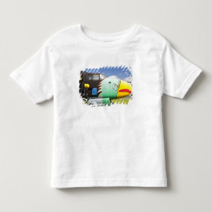 Camiseta Infantil EUA, Alabama, Mobile. Battleship Memorial Park,