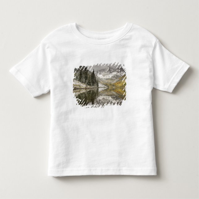 Camiseta Infantil EUA, Colorado, White River National Forest, (Frente)