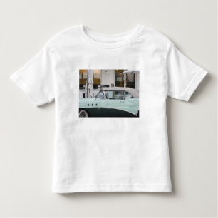 Camiseta Infantil EUA, Florida, Miami Beach: Praia sul, 1956