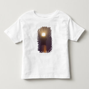 Camiseta Infantil EUA; Geórgia; Savannah.  Farol da Ilha Tybee