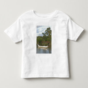 Camiseta Infantil EUA, Havaí, Kauai, Jardim do Luau da Família Smith
