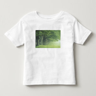 Camiseta Infantil EUA, Kentucky. Fileira de árvores na primavera