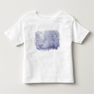 Camiseta Infantil EUA, Kentucky, Louisville. Neve coberta