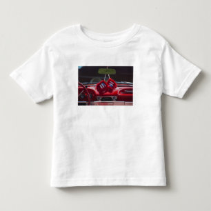 Camiseta Infantil EUA, Massachusetts, Gloucester. Dados fofos com