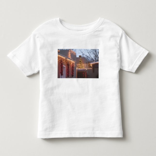 Camiseta Infantil EUA, Novo México, Papais noeis Fe: Galeria de Estr (Frente)