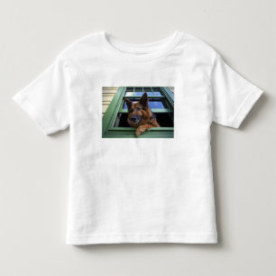 Camiseta Infantil EUA, Oregon, Portland. Griff o de cabelo comprido
