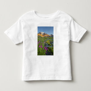 Camiseta Infantil EUA, Parque Nacional Mt. Rainier, Washington.