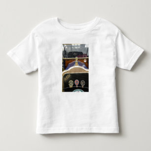 Camiseta Infantil Europa, Irlanda, Dublin. Automóvel antigo, Branco 