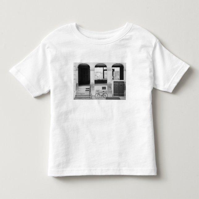 Camiseta Infantil Europa, Suíça, Berna. Edifício Kramgasse (Frente)