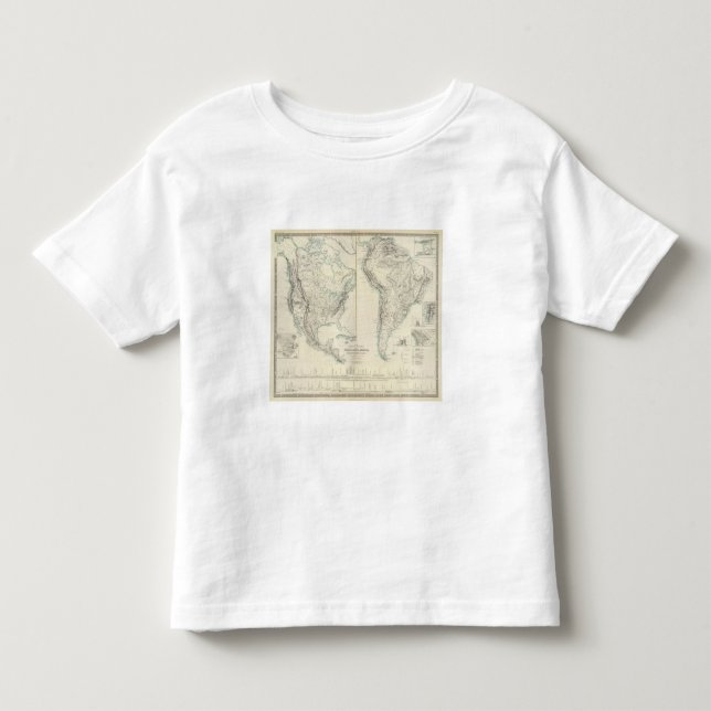 Camiseta Infantil Exame de N & de S América (Frente)