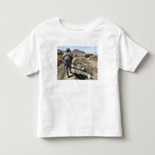 Camiseta Infantil Exército nacional afegão e soldados dos E.U.