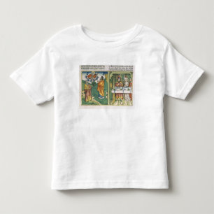 Camiseta Infantil Êxodo 8 1-15 os sete pragas de Egipto: Moses