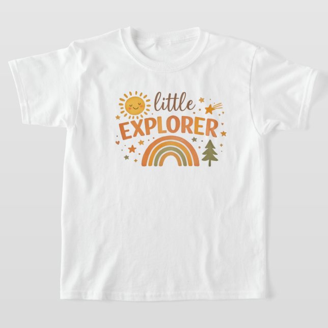 Camiseta Infantil Explorador Fofo – Adv Bebê Diver (Postura )