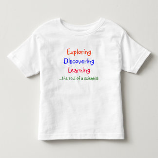 Camiseta Infantil Explorar, descobrir, aprendendo,….