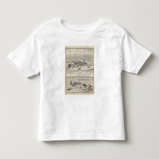 Camiseta Infantil Fairview res, ranchos (Frente)