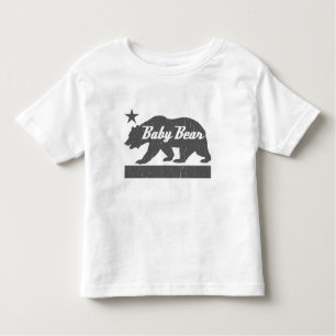 Camiseta Infantil Família do urso de Califórnia (urso do BEBÊ)