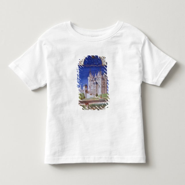 Camiseta Infantil Fascimile de setembro: colhendo uvas (Frente)