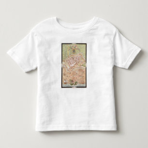 Camiseta Infantil Fascimile de um plano de Le Havre