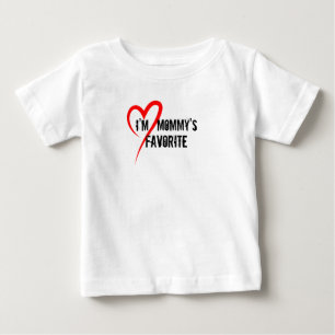Camiseta Infantil Favorita da Mamãe - Camiseta Div