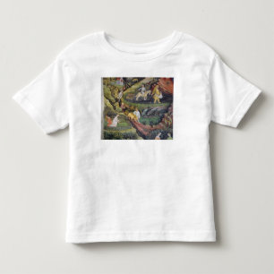 Camiseta Infantil Fazendeiros da vila que fazem o trabalho em abril