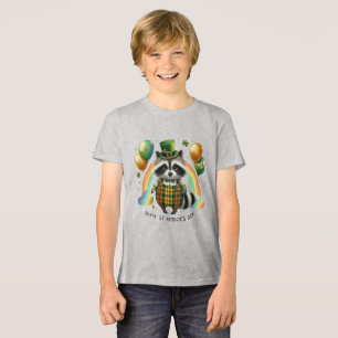Camiseta Infantil Feliz Dia de São Patrício com Im