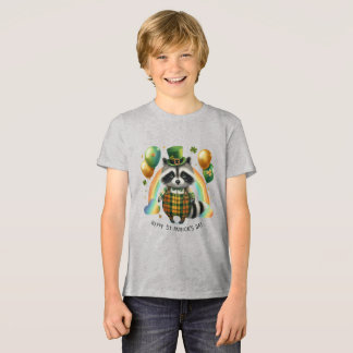 Camiseta Infantil Feliz Dia de São Patrício com Im