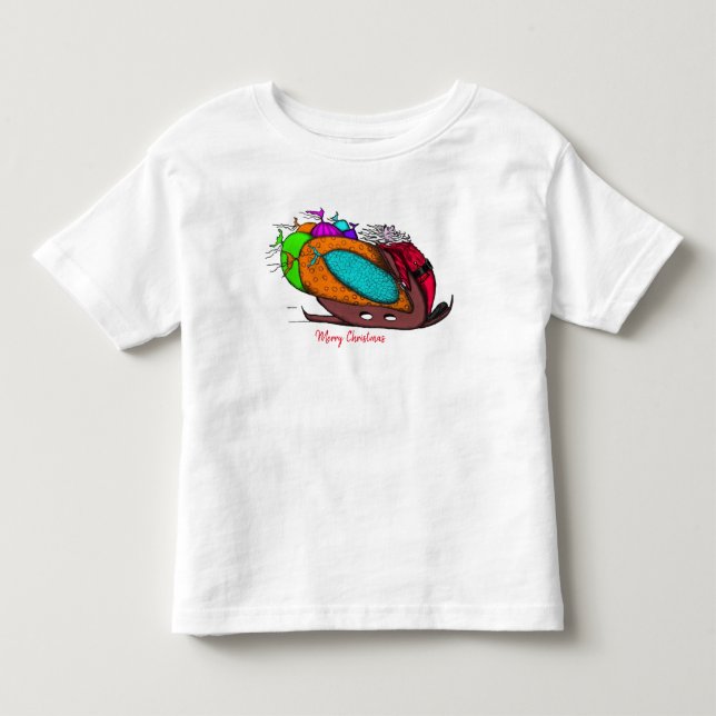 Camiseta Infantil Feliz Natal (Frente)