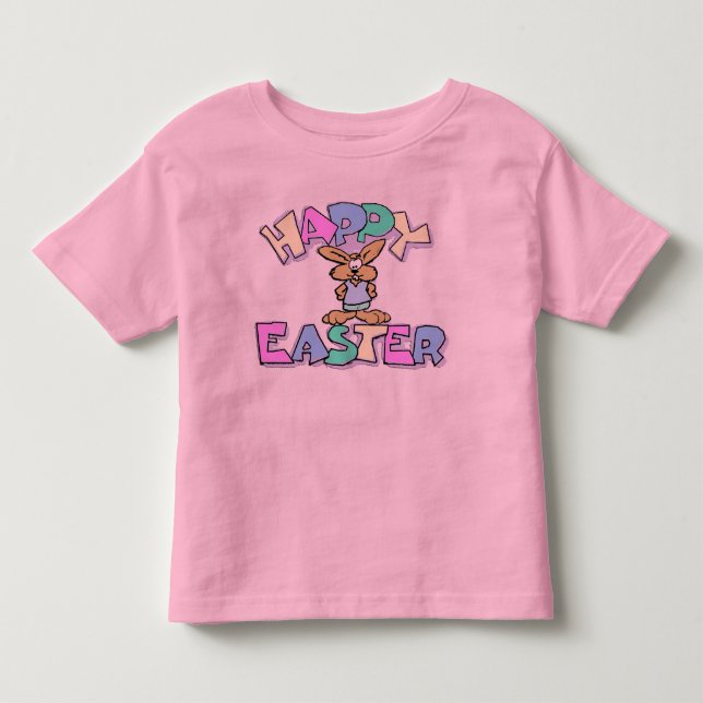 Camiseta Infantil Felz pascoa (Frente)