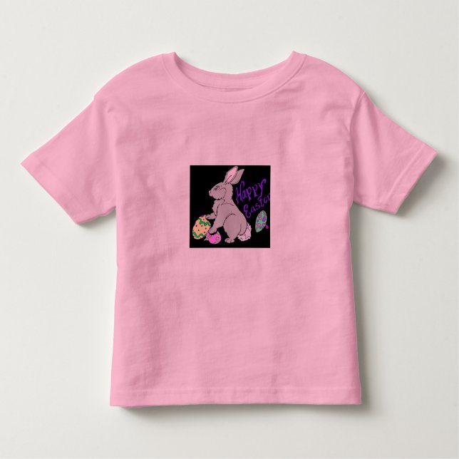 Camiseta Infantil Felz pascoa (Frente)