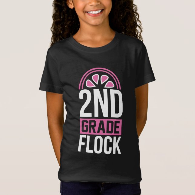 CAMISETA INFANTIL FEMININA EM JERSEY FINA (Frente)