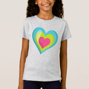 Camiseta Infantil Feminina em Jersey Fina