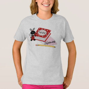 Camiseta Infantil Feminina Hanes TAGLESS®