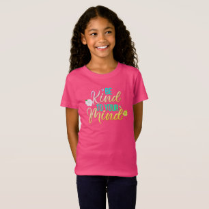 Camiseta Infantil Feminina "Seja Gentil Com Sua Me