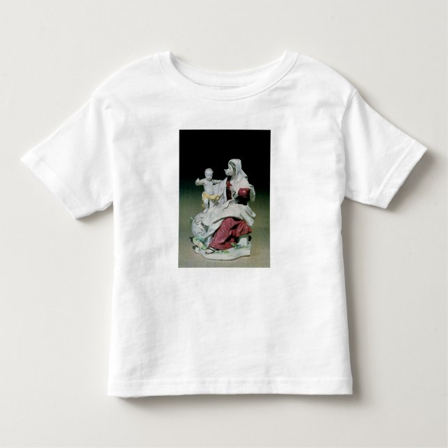 Camiseta Infantil Figura de Chelsea de Madonna e da criança (Frente)